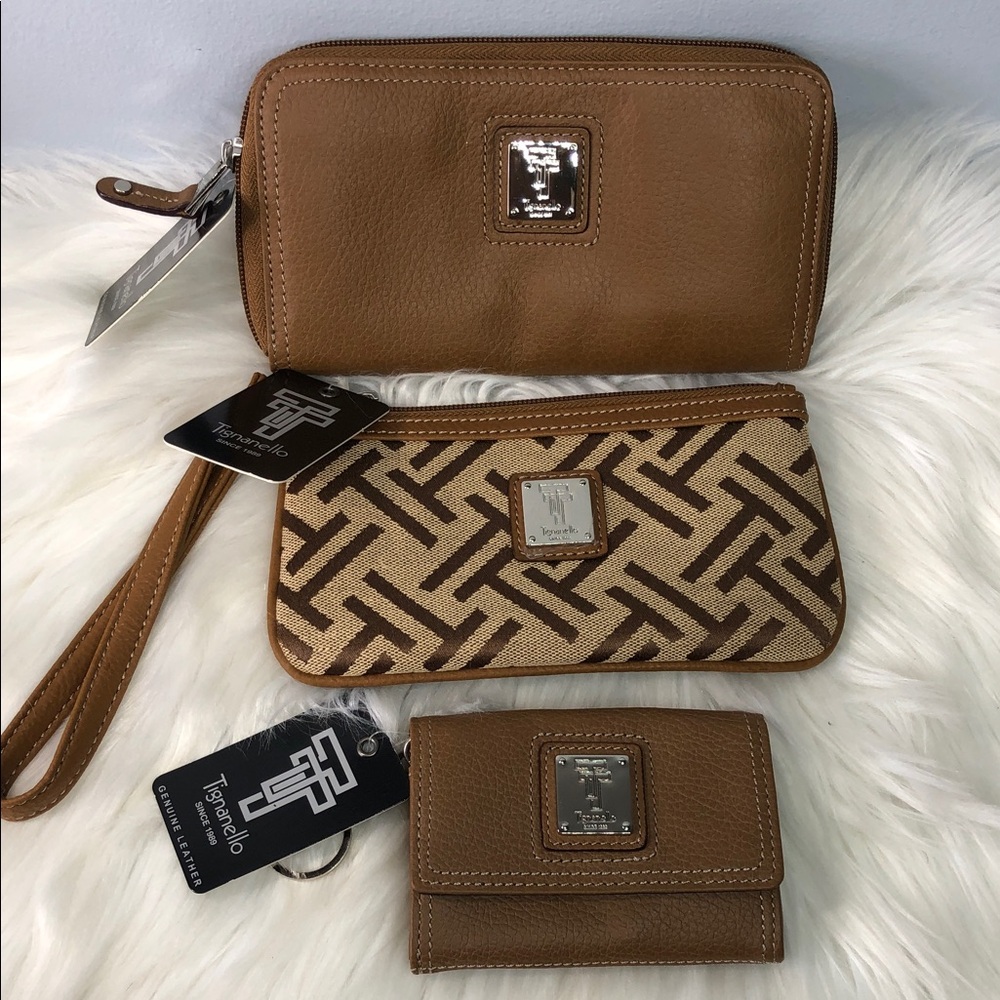 Nwt 3 Tignanello Wallets. NEW